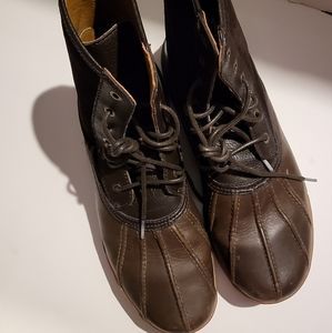 Polo special edition suade upper,  leather lower, waterproof duck boot.